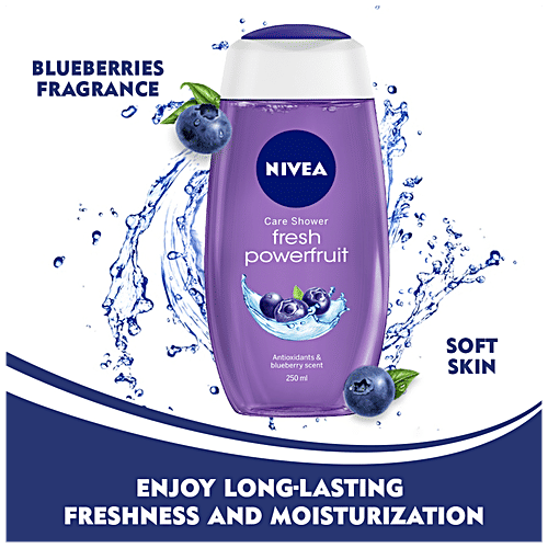 Nivea Fresh Powerfruit Shower Gel, 250 ml  