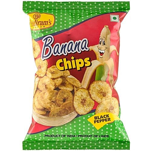 Buy Haldiram's Banana Chips Black Pepper Online at Best Price of Rs