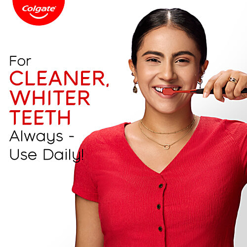 Colgate Visible White Toothpaste - Sparkling Mint, 50 g Teeth Whitening Starts in 1 Week, Safe on Enamel & Stain Removal