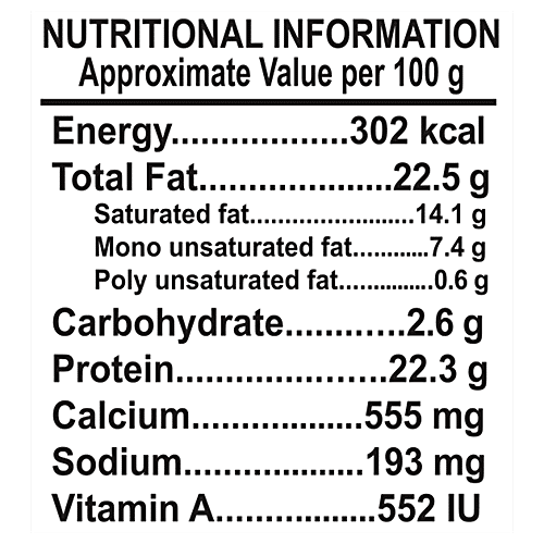 Milky Mist Cheese - Mozzarella, 200 g Pouch 