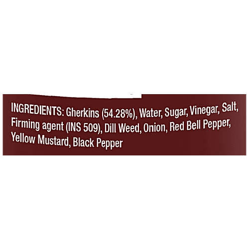 Neo Baby Gherkins, 350 g Bottle Nutritious & Healthy
 Non-GMO, No Added Preservatives