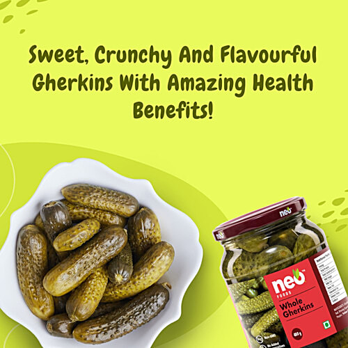 Buy Neo Gherkins 480 Gm Jar Online At Best Price of Rs 135 bigbasket