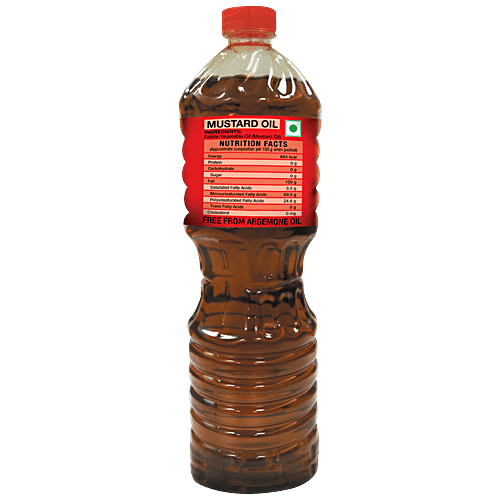 Gemini Mustard Oil, 1 L Bottle 