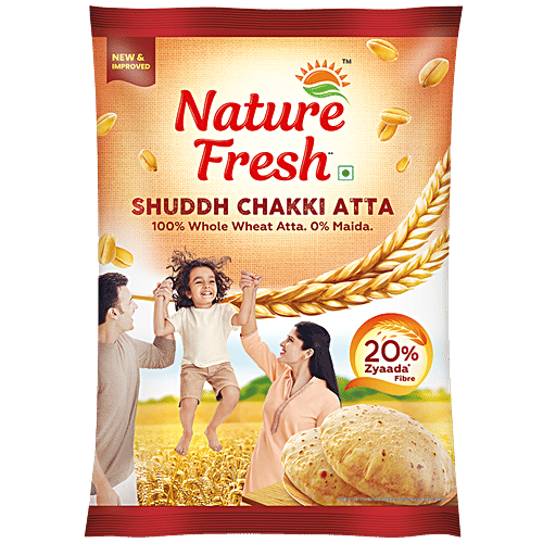 Buy Nature Fresh Atta Chakki Fresh 10 Kg Bag Online At Best Price of Rs
