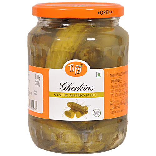 Buy Tify Premium Dill Gherkins 360 gm Online at Best Price. bigbasket