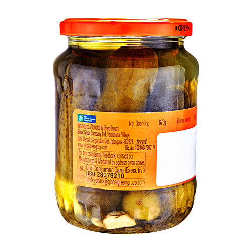 Tify Gherkins Classic American Dill, 360 g Bottle Healthy Crunch
 Versatile Sides