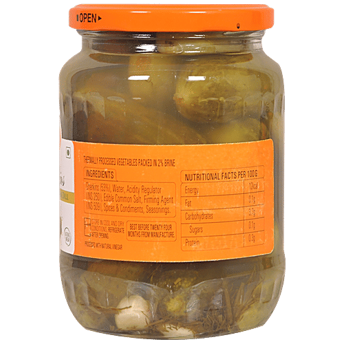 Buy Tify Premium Dill Gherkins 360 gm Online at Best Price. of Rs 150