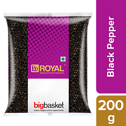 bb Royal Black Pepper/Kali Mirch, 200 g  