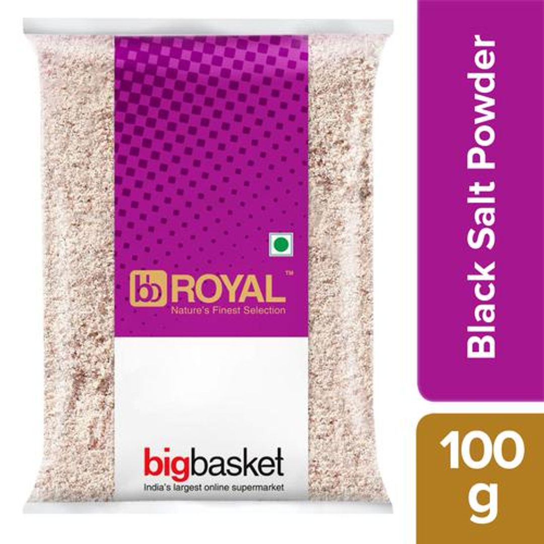 BB Royal Black Salt/Kala Namak - Powder, 100 g 