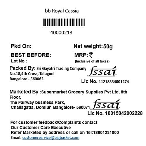 bb Royal Cassia - Split, 50 g  