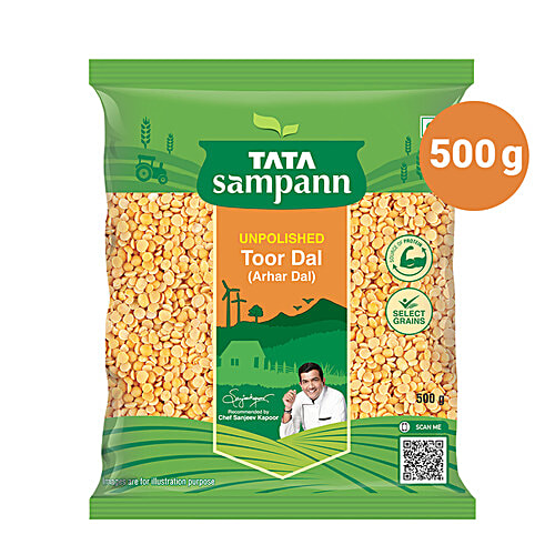 Buy Tata Sampann Unpolished Toor Dal/Arhar Dal Online at Best Price of