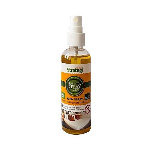 Herbal Strategi Just Spray - Mosquito Repellent Room Spray, 100 ml  Effective Mosquito Repellent
  Herbal Formula