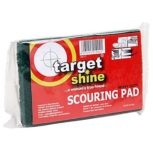Buy Target Shine Scouring Pad Heavy Duty 10X15X2 Cm 1 Pc Online at the