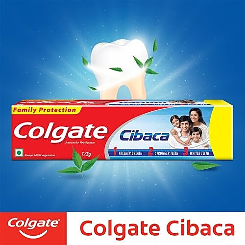 Colgate Cibaca Toothpaste - Anticavity, 80 g  