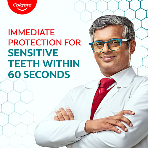 Colgate Sensitive Plus Toothpaste - Anticavity, 70 g Clinically Proven to Reduce Sensitivity