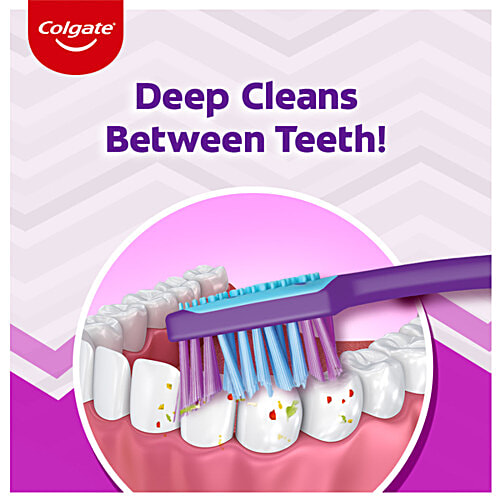 Colgate Zig Zag Medium Bristle Toothbrush, 1 pc