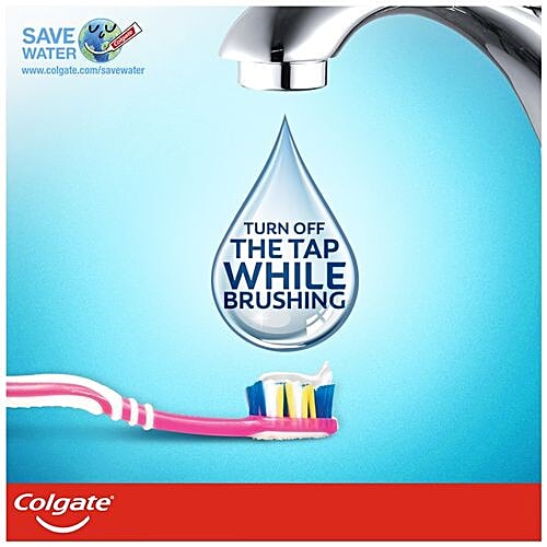 Colgate ZigZag Medium Bristle Toothbrush, 1 pc  