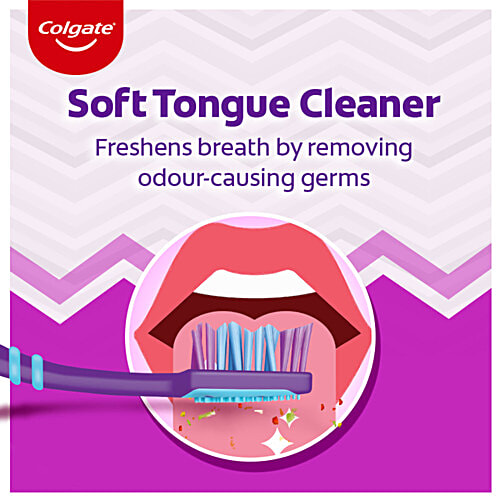 Colgate Zig Zag Medium Bristle Toothbrush, 1 pc