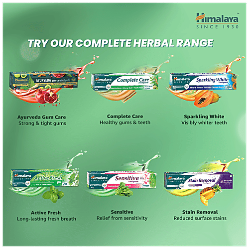Himalaya Complete Care Toothpaste, 80 g  Gum Expert & Free From Parabens