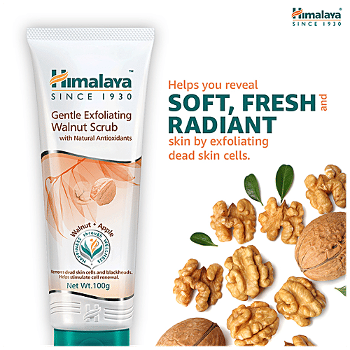 Himalaya Gentle Exfoliating Walnut Scrub, 50 g  
