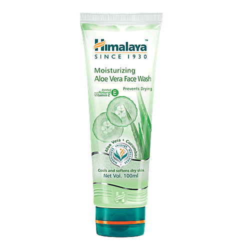 Himalaya Moisturising Aloe Vera Face Wash, 100 ml  