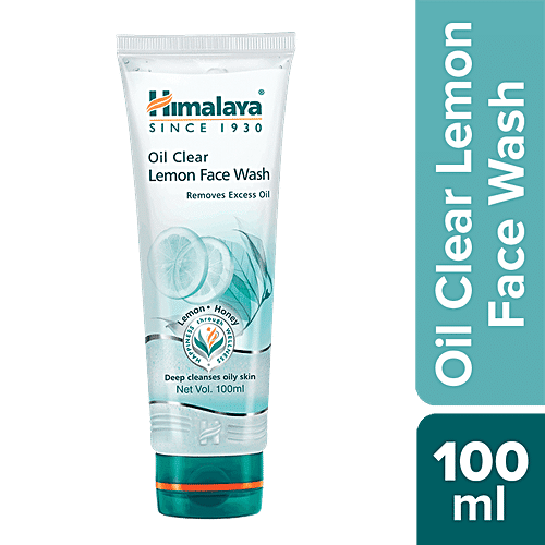 Buy Himalaya Face Wash Oil Clear Lemon 100 Ml Online At Best Price of