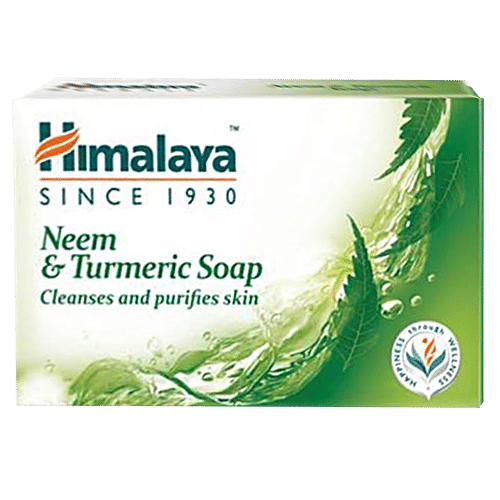 Himalaya Neem & Turmeric Soap, 125 g  