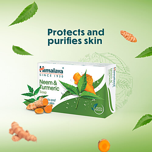 Himalaya Neem & Turmeric Soap, 125 g