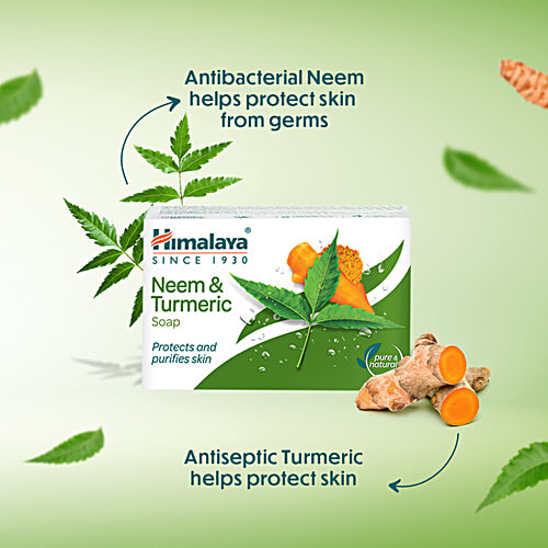 Himalaya Neem & Turmeric Soap, 125 g