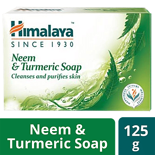 Himalaya Neem & Turmeric Soap, 125 g  