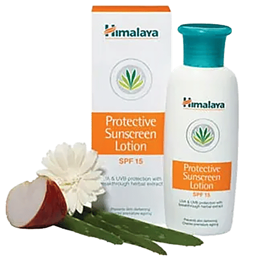 Buy Himalaya Sunscreen Lotion Protective 100 Ml Online at the Best