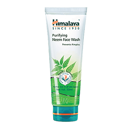 Himalaya Purifying Neem Face Wash, 50 ml  