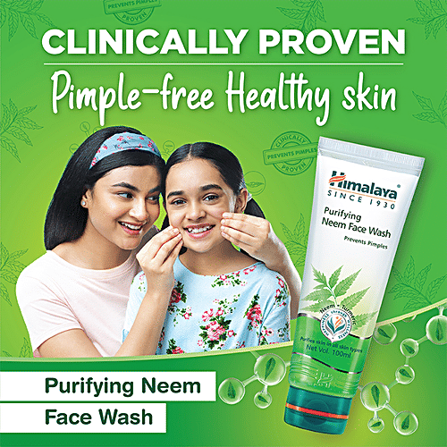 Himalaya Purifying Neem Face Wash, 50 ml  