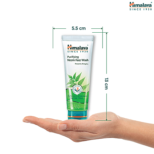 Buy Himalaya Face Wash Purifying Neem 50 Ml Tube Online At Best Price