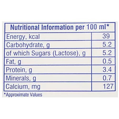 Nandini GoodLife Slim Skimmed Milk, 1 L Carton 
