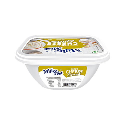 Milky Mist Cheese Spread - Garlic, 180 g Cup 
