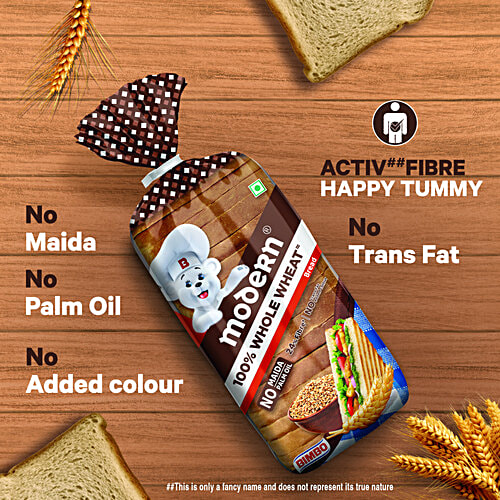 MODERN  Whole Wheat Bread, 400 g  