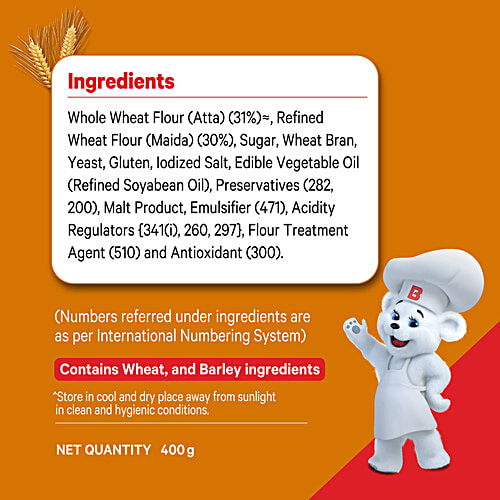 MODERN  Brown Bread, 400 g  