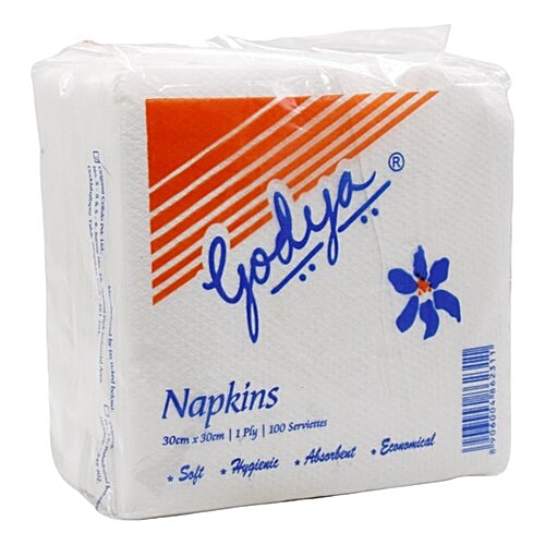 Buy Godya Paper Napkins 30 X 30 Cm 100 Pcs Online At Best Price of Rs