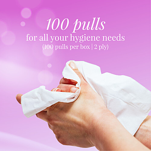 Origami 2 Ply Facial Tissue, 1 pc (100 Pulls) Soft & Gentle
 100 pulls for all your hygiene needs