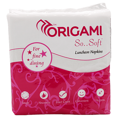 Buy Origami So Soft Plain Luncheon Napkins 32 X 32 Cm 50 Pcs Online At Best Price Bigbasket Buy Origami So Soft Plain Luncheon Napkins 32 X 32 Cm 50 Pcs Online At Best Price Bigbasket