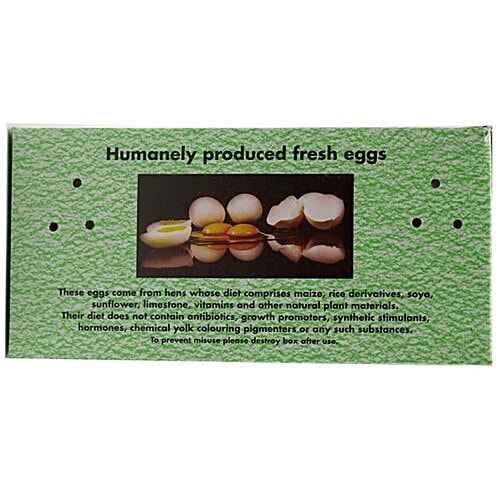 Keggs Eggs - Infertile, 6 Pcs Carton Bird Flu Free