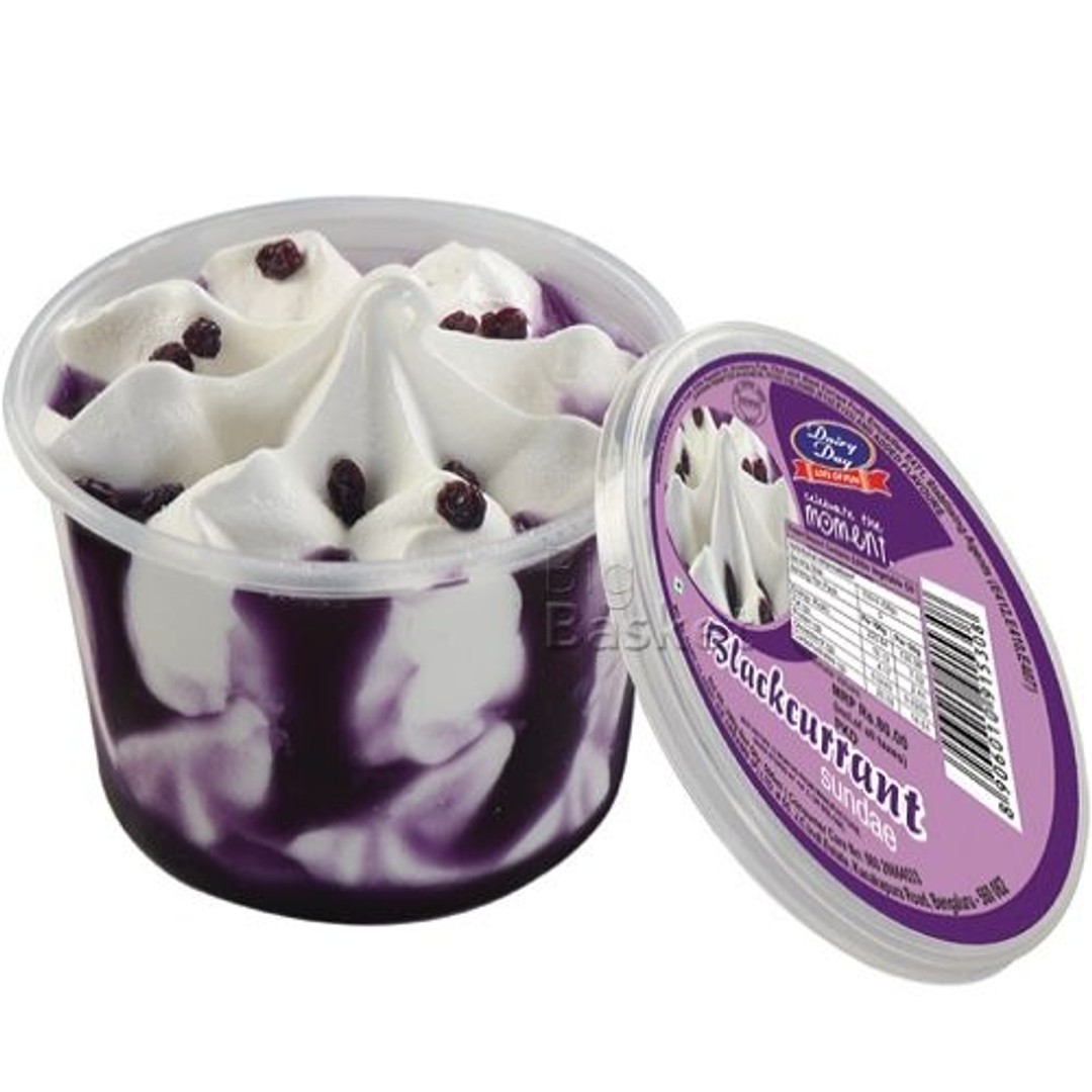 Buy Dairy day Ice Cream BlackCurrant Sundae Online at Best Price of