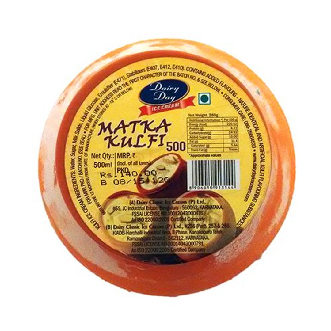 Buy Dairy day Ice Cream Matka Kulfi Online at Best Price of Rs null
