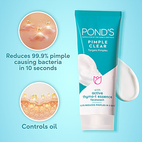 Ponds POND'S Pimple Clear & Germ Removal Face wash, 100 g  