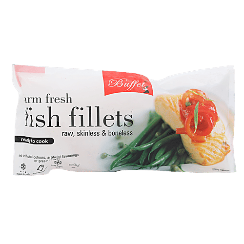 Buffet  Fish Fillets - Raw Meet, 450 g Pouch 
