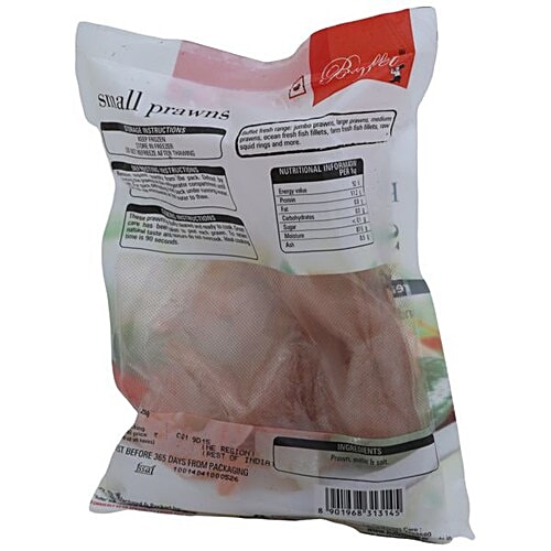 Buffet  Ready to Cook - Small Prawns (Peeled & Deveined), 250 g Pouch 