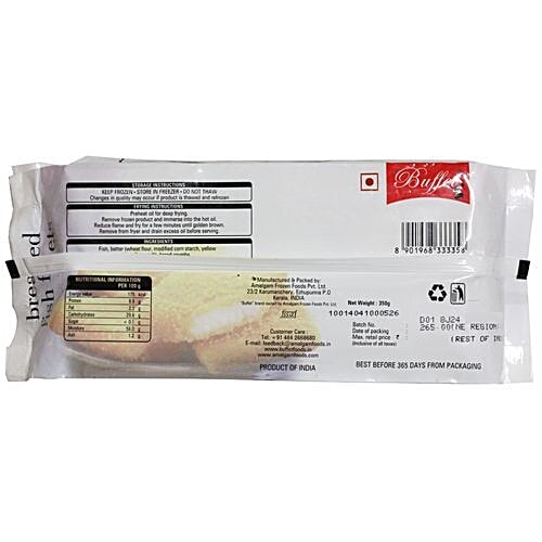 Buffet  Fish Fillets - Breaded, 350 gm (4 pcs) Pouch 