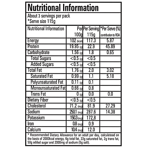 Buffet  Fish Fillets - Breaded, 350 g Pouch No Artificial Colours & Flavourings or Preservatives