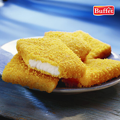 Buffet  Fish Fillets - Breaded, 350 g Pouch No Artificial Colours & Flavourings or Preservatives